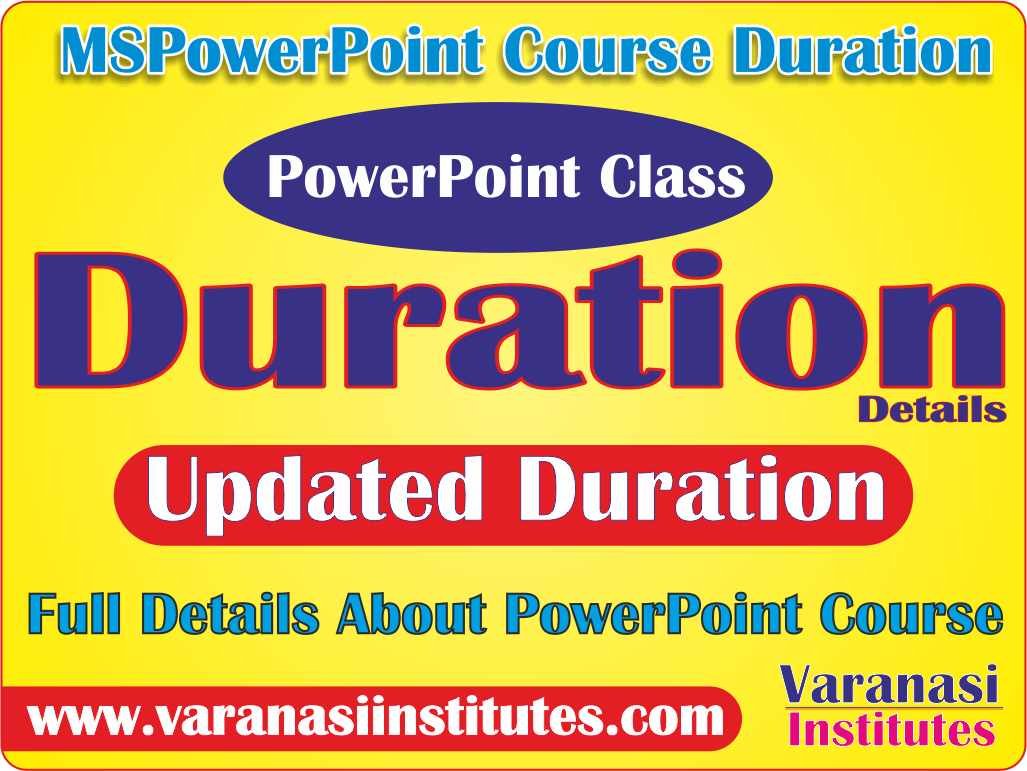 PowerPoint-course-Duration
