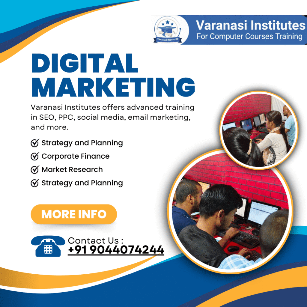 Complete Digital Marketing Coaching in Varanasi 1 Complete digital marketing coaching in varanasi | varanasi institutes